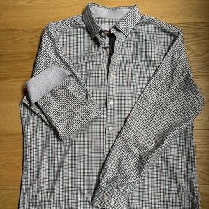 Johnston & Murphy Button Down Long Sleeve Shirt